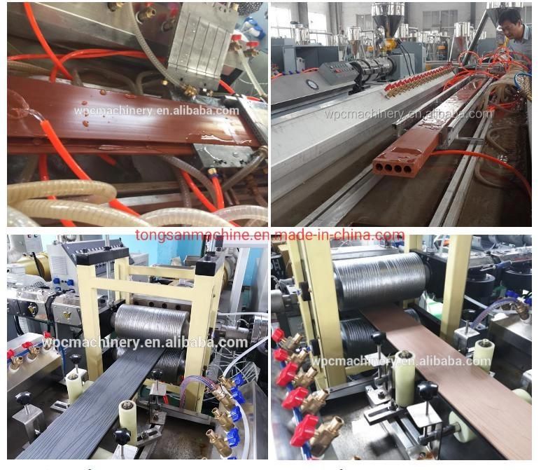 WPC Machine Series Co-Extrusion WPC Composite Decking Making Machine