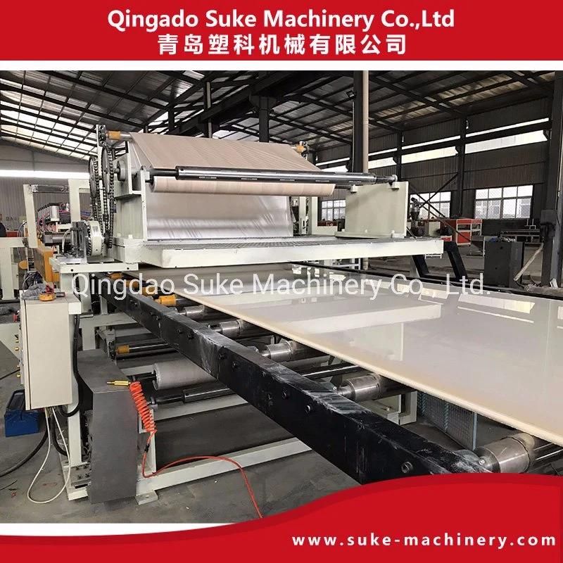 Plastic PVC Foam Board Crust Skinning Freedom Celuka Expanded Forex Foamex Board Extrusion Making Machine