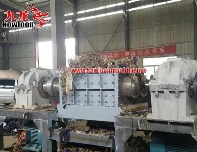 Industrial Waste Purper Ropes Shredder