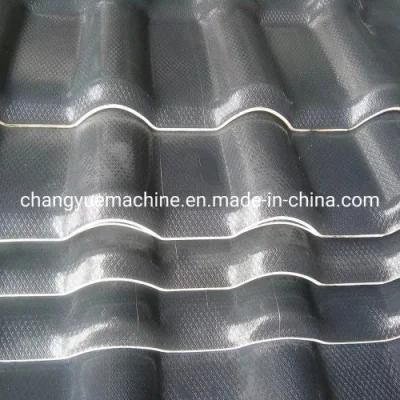 Plastic ASA PVC Recycled Corrugated Roof Tile Sheet Extrusion Making Machine