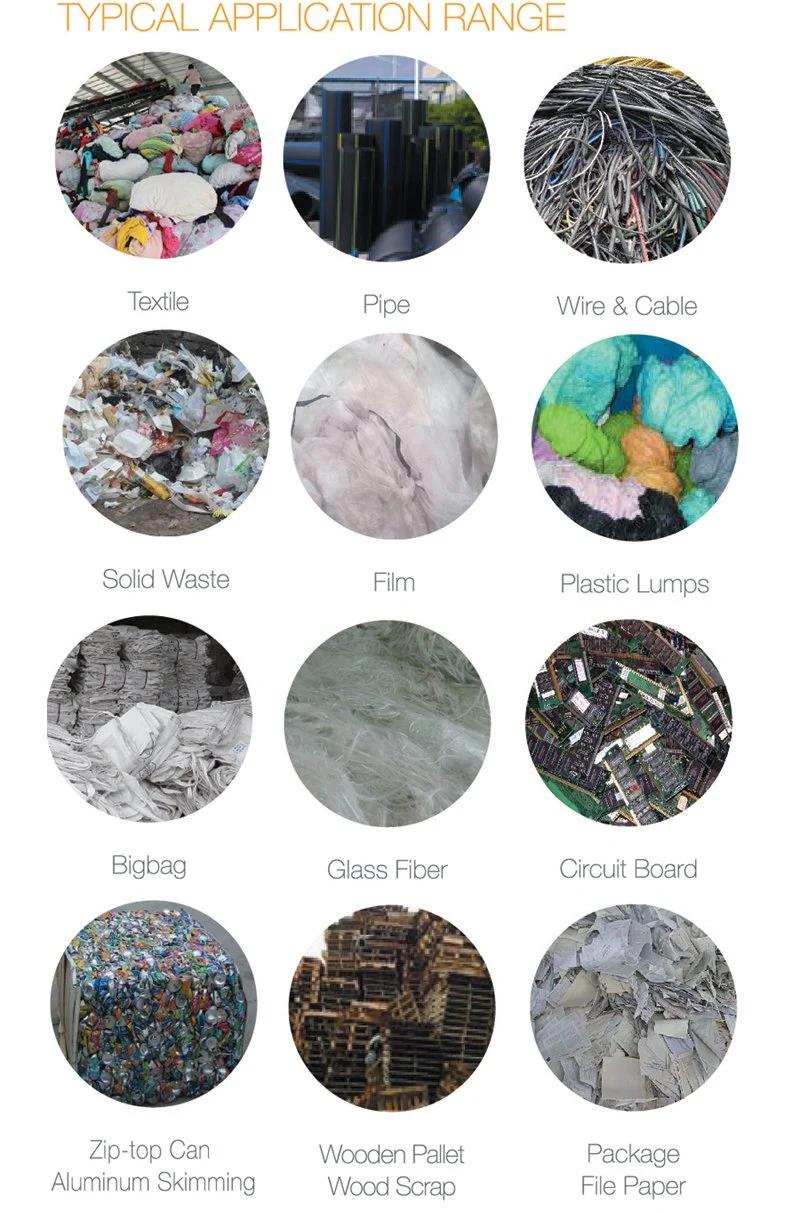 Plastic Crusher Plastic Shredder/Pet Bottle Crushing Machine Shredder