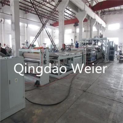 Single Multi Layer Pet Sheet Extrusion Machine Line Twin Screw Extruder