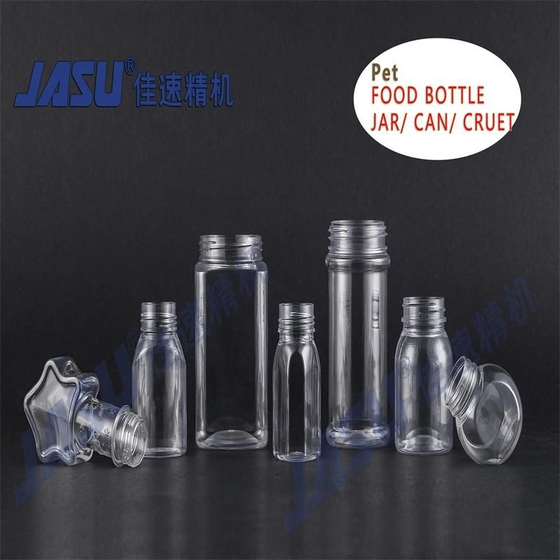 One Step Wide Neck Pet PC PS Jars Cans Plastic Injection Stretch Blow Moulding Machine Isbm Food Container Cosmetic Bottle Jar Making Blowing Molding Machine