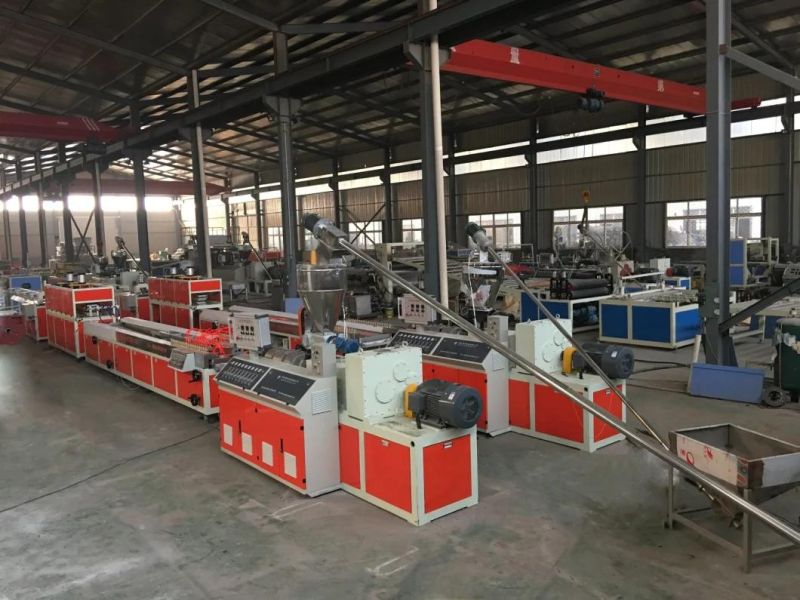 PE Double-Wall Hollow Winding Pipe Machine (SJ65/33) for The PE Pipe Making