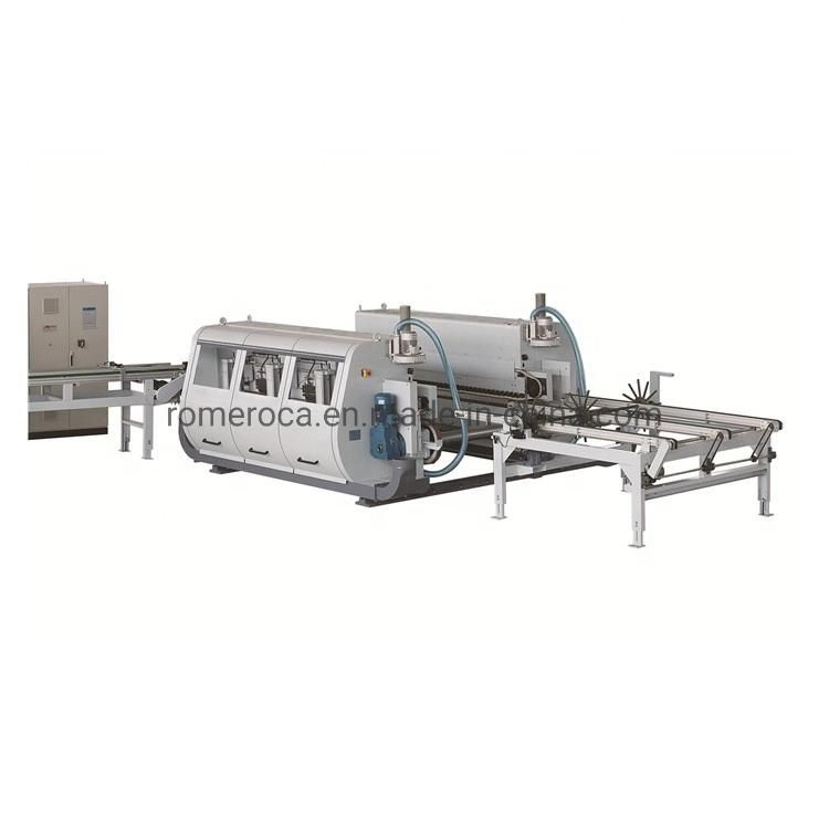 Woodworking Machine Automatic Double End Tenoner Click Making Machine Flooring Production Line