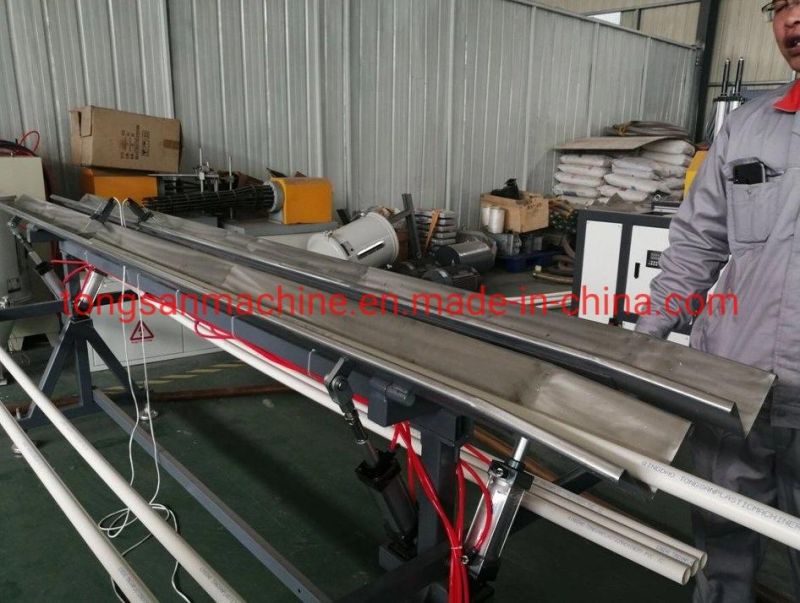 16-40mm Four Cavity PVC Pipe Extrusion Line Making Machine Sjms65/132