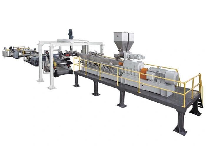 Famous Jwell Brand PLA Biodegradable Sheet Machine Pet Sheet Extruder Machine for Food Package, Protection and Printing