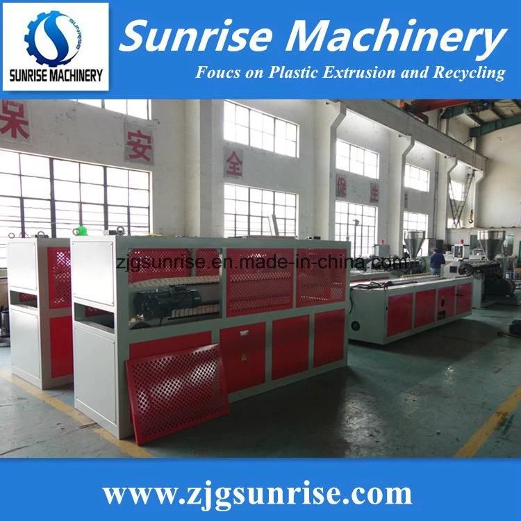 PVC PS Skirting Board Profile Gutter Extrusion Production Line