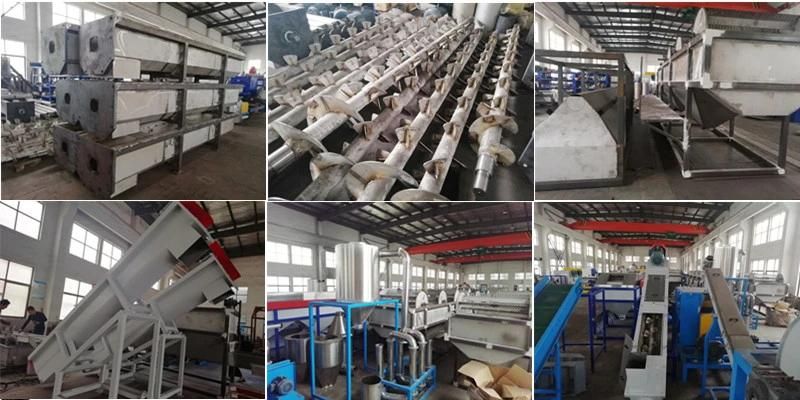 Waste Plastic PP PE Film Crusher Machine Industry Plant