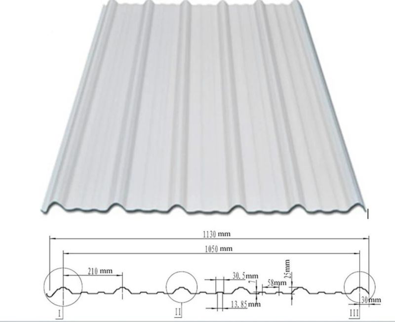 UPVC Roof Sheet T1130 Plastic Roofing Tile Extrusion Machine