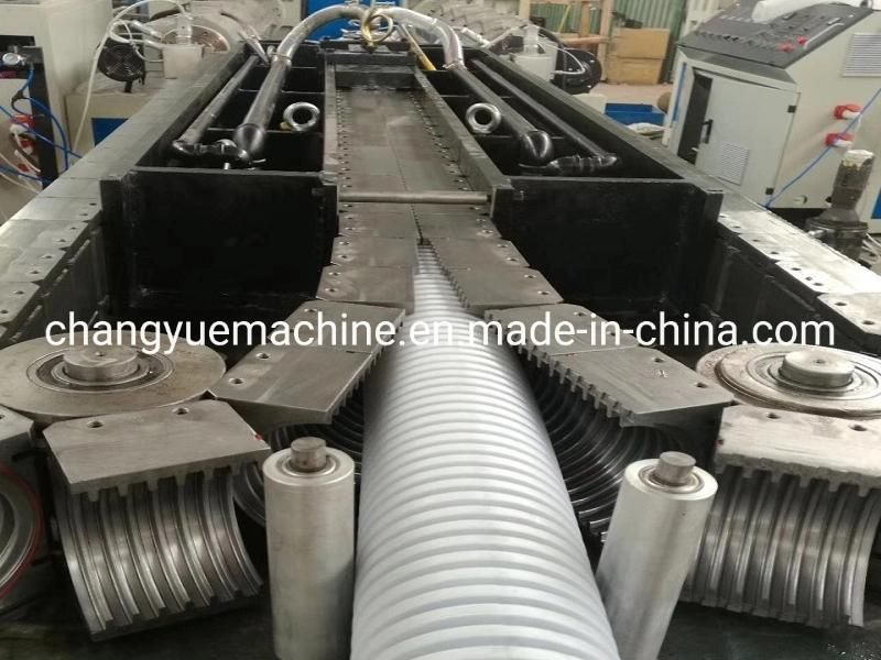 Easy to Learn PE PP PVC Single Wall Corrugated Pipe Line