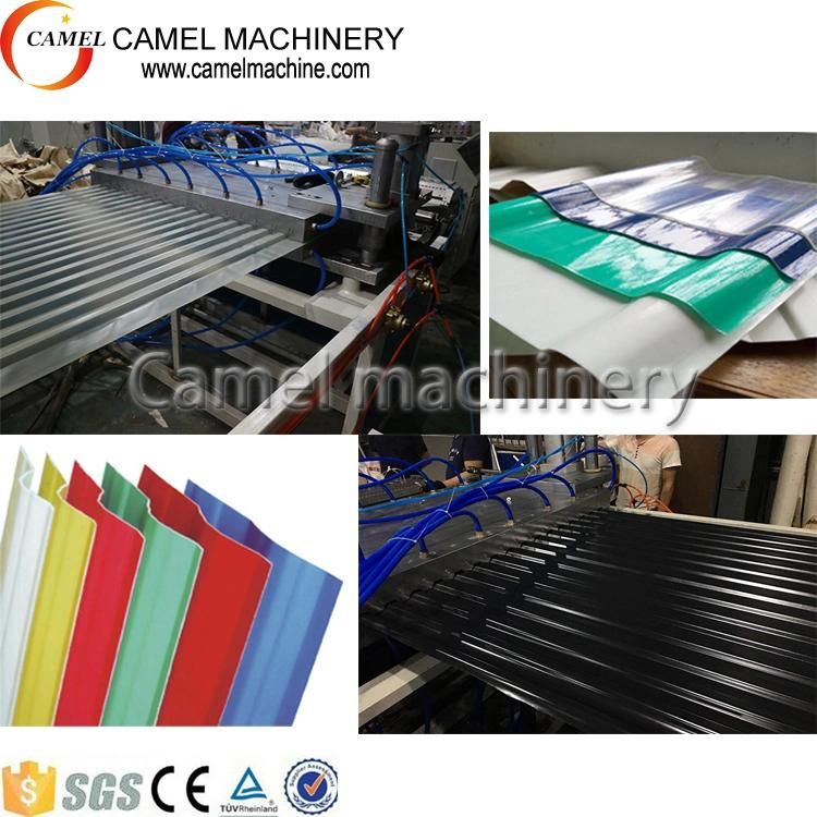 High Quality ASA/PMMA+PVC Corrugated Roof Tile/Glazed Tile Production Line