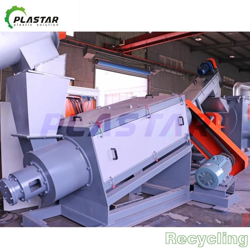 1000kg/H Waste PP PE Plastic Film Woven Bag Crushing Washing Recycling Machine Line