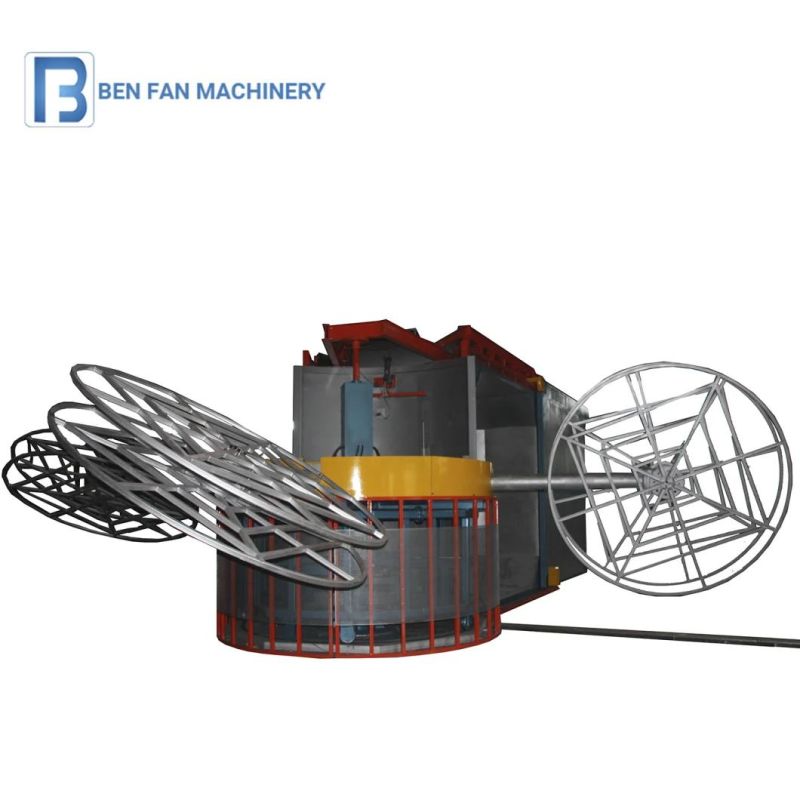 Benfan Brand High Efficiency Automatic Multi-Arms Carrousel Rotomolding Machine