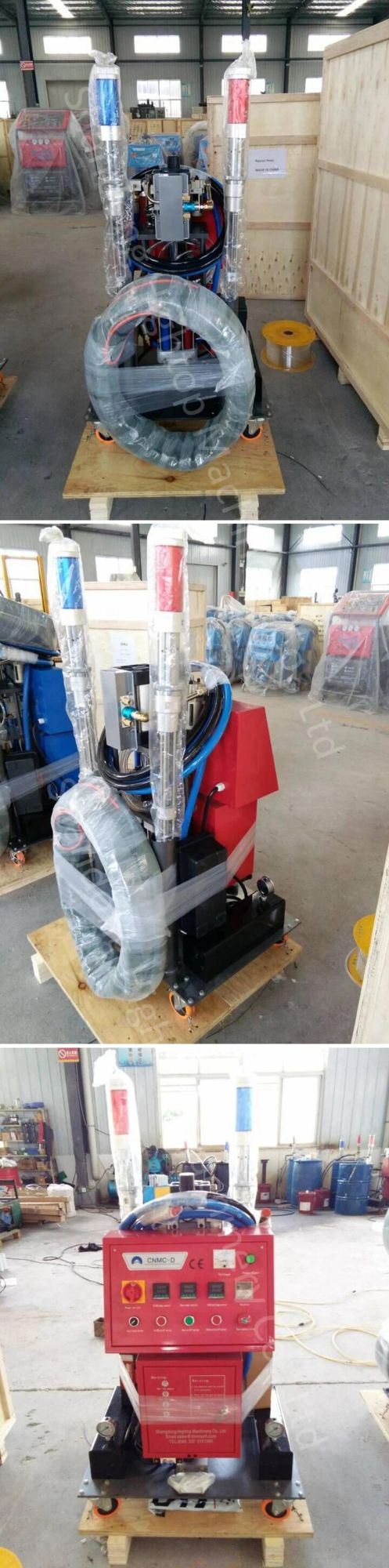 Heating Power 7.5kw Polyurethane Foam Injection Machine