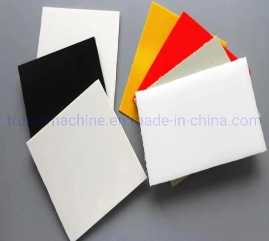 PP PE ABS Sheet Board PVC WPC Crust Foam Extruder Extrusion Machine Line