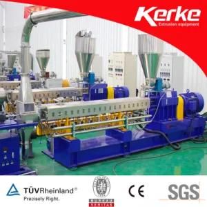 PLA+Corn Starch Biodegradable Plastic Compounding Extruder Machine with Air Cooling