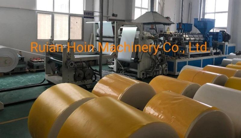 Plastic Sheet Extruder for Making Two Color Sheet
