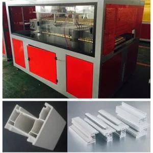 Double Screw Extruder PVC Window Profile Production Line