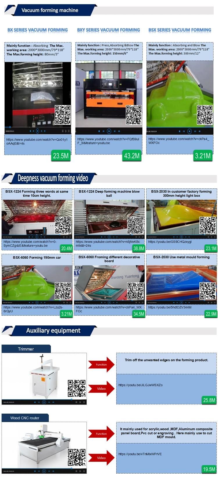 Hot Sale Acrylic Company Sign Board Vacuum Forming Machine for Sign Making