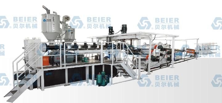 Hot Sale PE/PP/PVC Plastic Board Extrusion Pipe Production Line