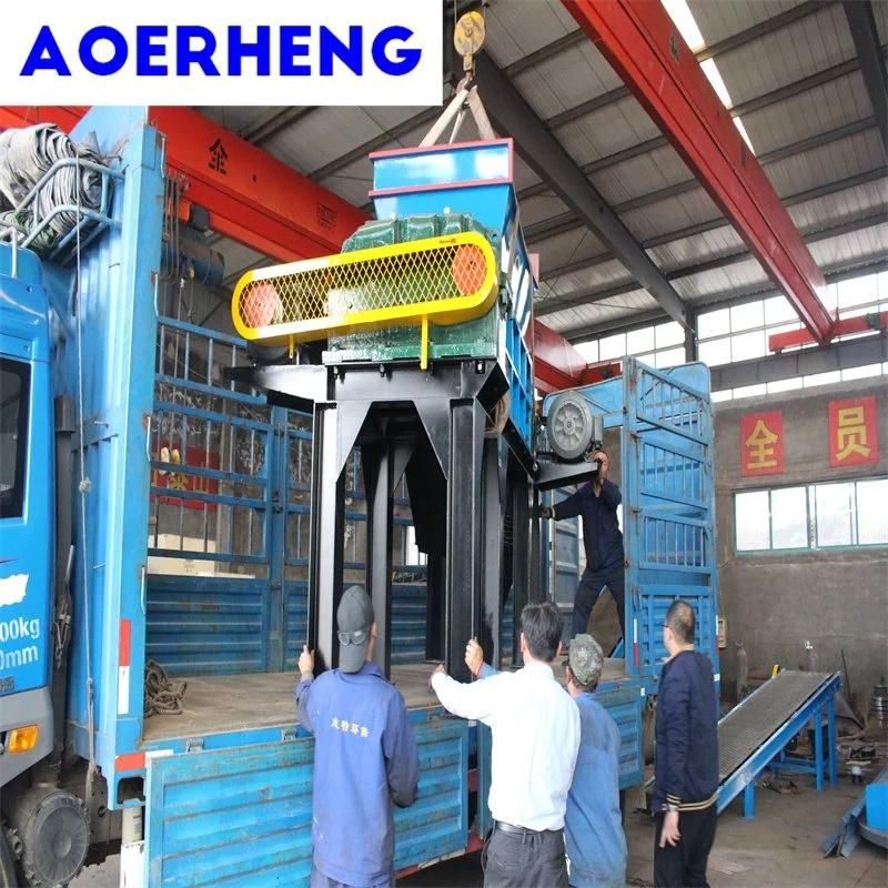 Double Shaft Shredder for Plastic/Electronic Waste/Waste Tire/Wood/Metal/Large Domestic Waste