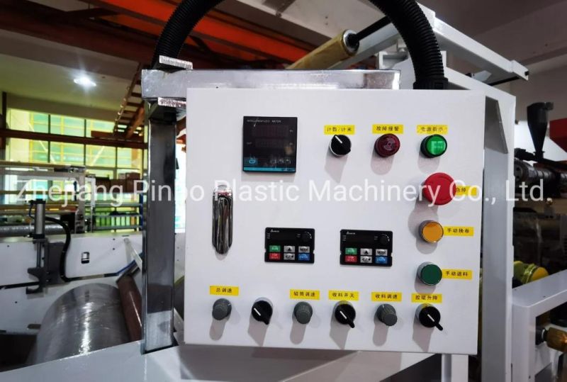 LDPE Stretch Film Extruder Plastic Film Machinery Production Line