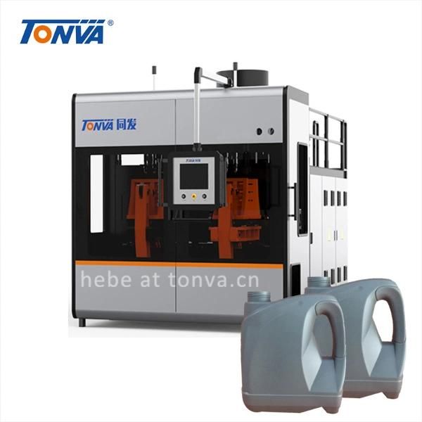 Tonva Lubricating Oil Bottle Lubricant Bottle Making Blowing Extrusion Blow Molding Machine Hot Sale