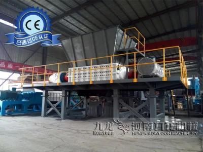 Biomass Waste Crushing as Fuel Corn Straw Crusher