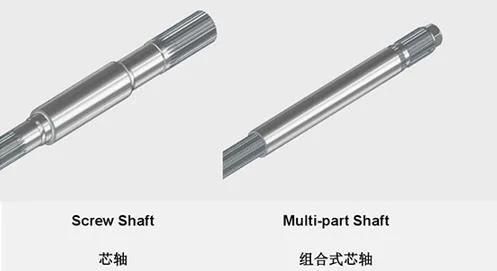 Zse110 Extruder Screw Shafts for BOPP/BOPET Twin Screw Extruder