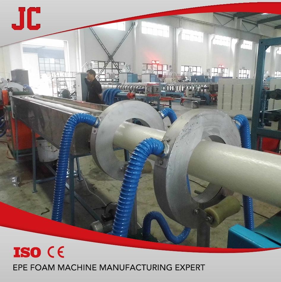 Quality Guarantee Plastic EPE Foam Pipe Tube Rod Extruding Machine