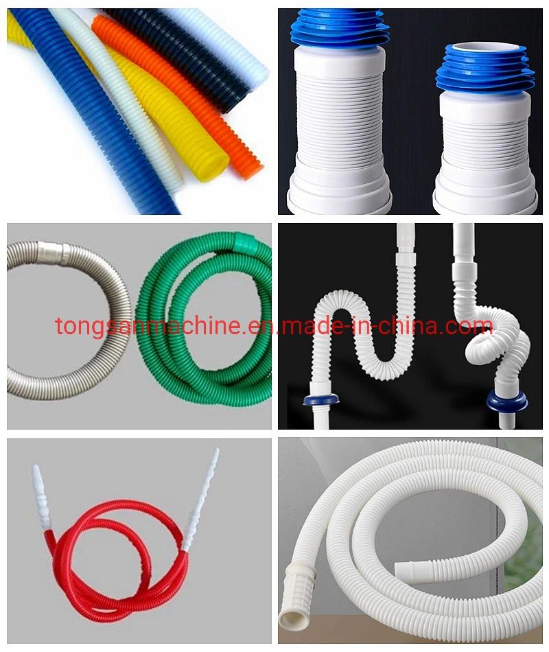 Plastic Extruder Nylon Electrical Corrugated Hose Extruder Machine