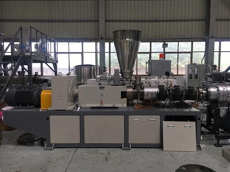 PVC PP HDPE Mpp PE PPR UPVC Plastic Composite Corrugated Pipe WPC Profile Extrusion Making Machine Production Line Extruder with Single Double Multi Screw