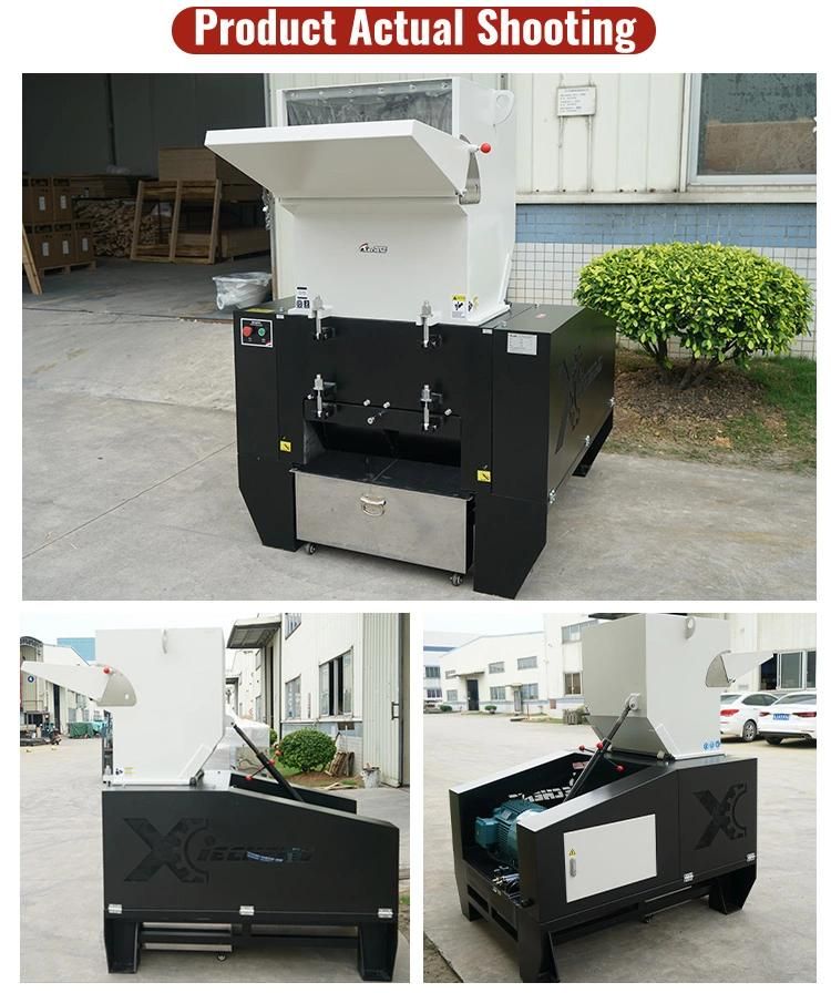 Recycle Plastic Pet Bottle Shredder Crushing Machine