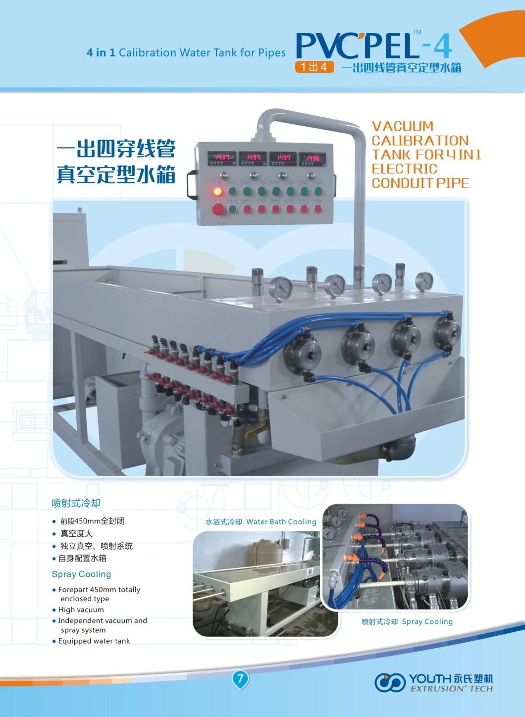 Plastic UPVC PVC Water Supply Pipe/Drainage Pipe/ Electric Conduit Pipe Extrusion Making Machine Production Line