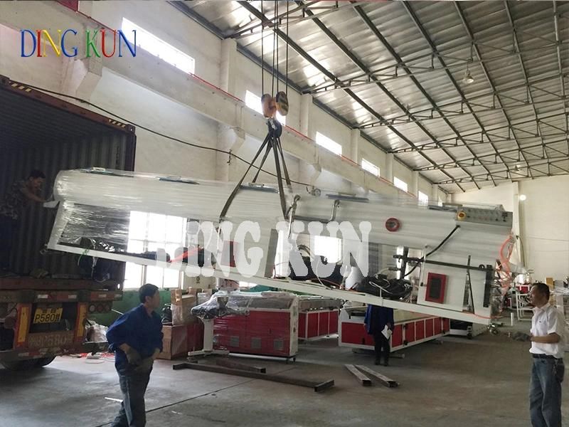 160-315mm PVC Pipe Machine / Plastic Making Machine