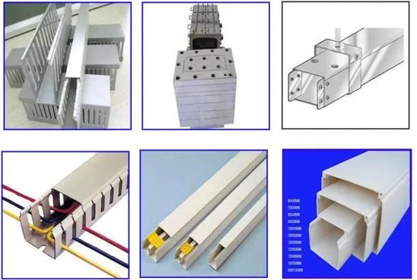 Wholesale Price (10-15m/min) UPVC/PVC Wall Panel and Ceiling Board Cable/Duct Trunking/Fence Profile with Auto Stacker Making Extrusion Machine