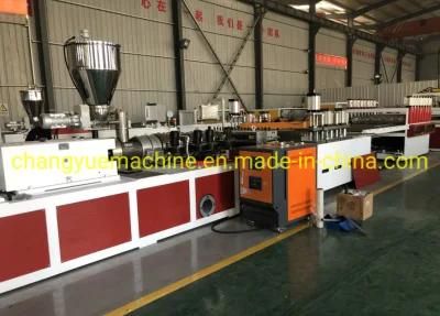 Plastic Wood Composite PVC Furniture Foam Board Production Line Manufacturer