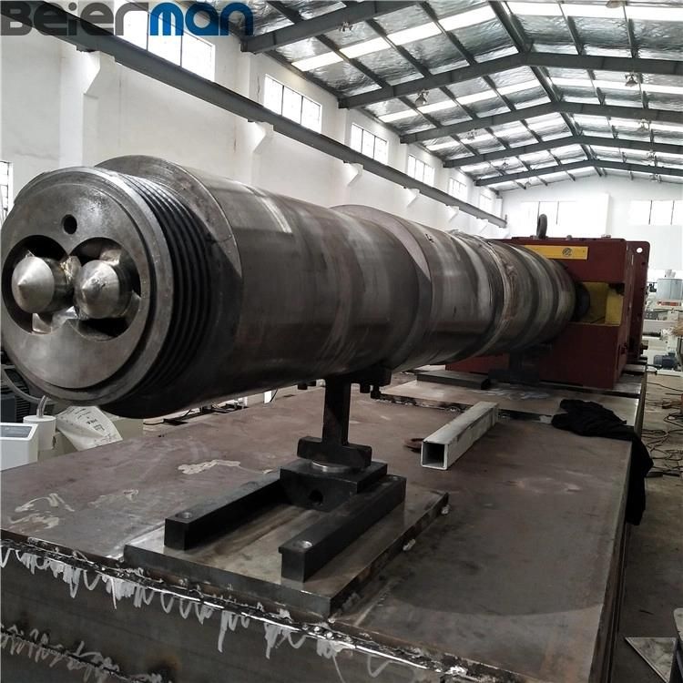 55kw Siemens Motor PVC 160-400mm Water Supply Pipe /Sewage Pipe /Electrical Conduit Sjsz80/156 Model Conical Double Screw Extruder for Sale