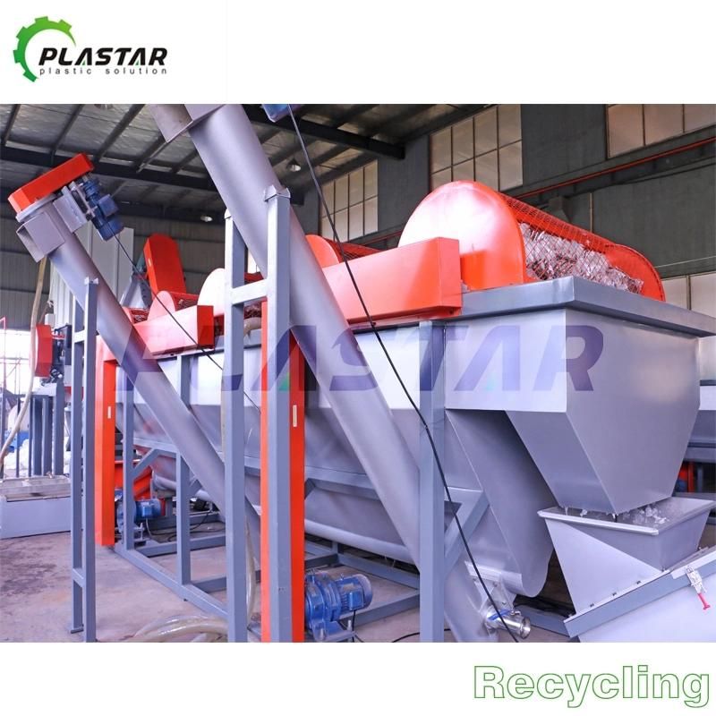 Waste Stretch Film Plastic PE PP HDPE LDPE Washing Recycling Machine