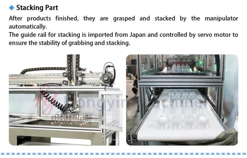 BOPS Thermoformer/ Plastic Lid Thermoforming Machine for PS/Pet/PVC Film