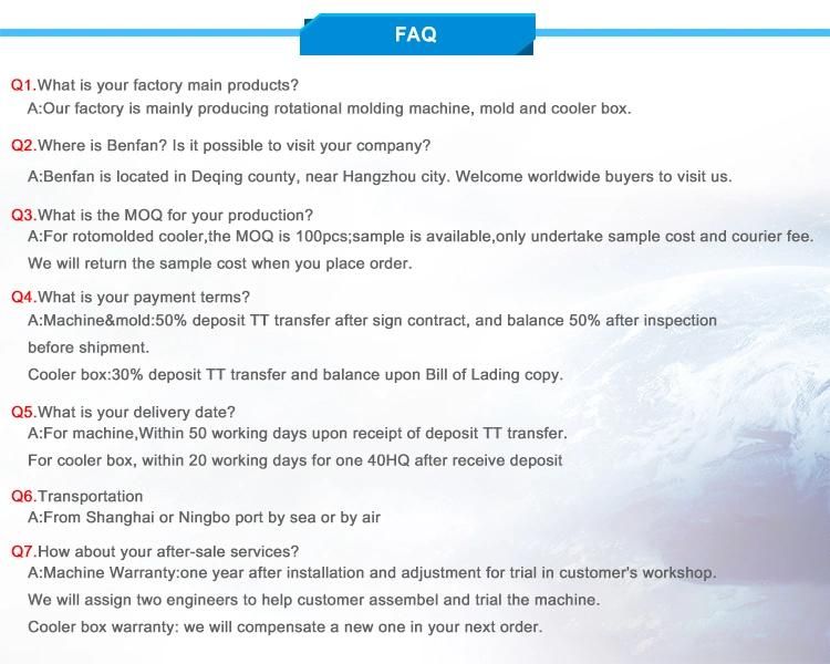 Multifunction Rotomolding Machine for Cooler Box