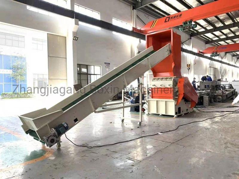 Waste Pet Bottles PP PE PVC Profile Sheel Plastic Crusher Machine