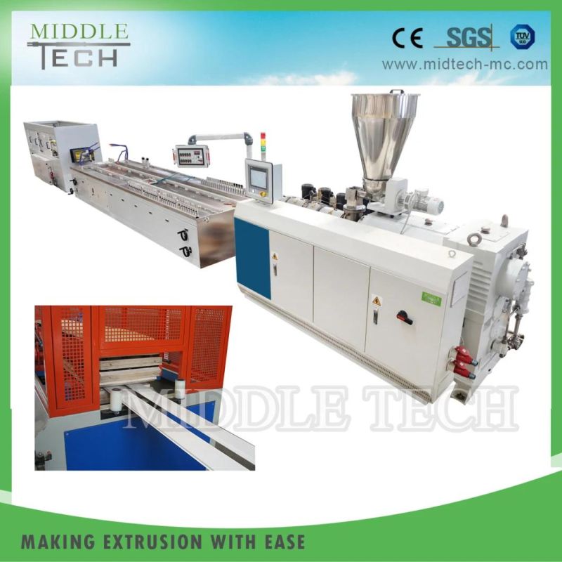 Plastic UPVC/PVC Wall Panel and Ceiling Board Extrusion/Extruder Making Machine