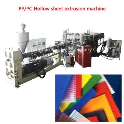 PP Hollow Sheet Machine; PP Hollow Sheet Making Machine