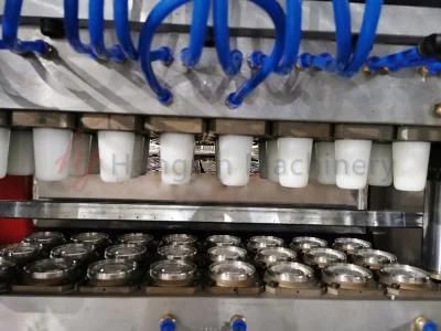 Disposable Cup Lid Making Machine Plastic Galss Water Cup Plastic Lid Thermoforming ...