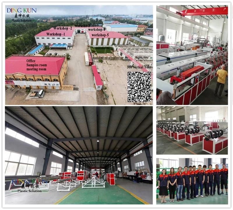 Plastic PVC Electrical Threading Double Pipe Production Line / Tube Machine