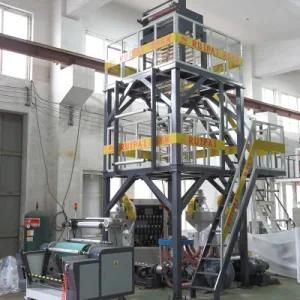 High Speed Good Capacity 3 Layer Film Blown Extrusion Machine