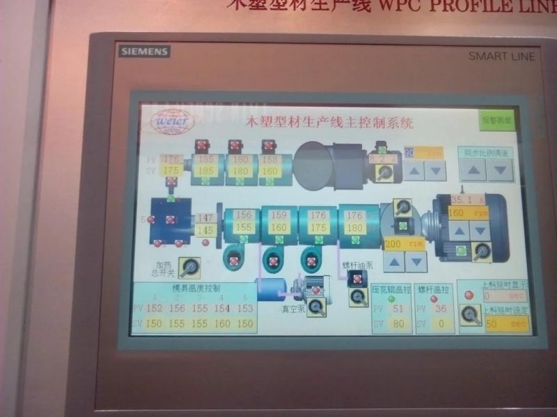 WPC Decking Profile Machine