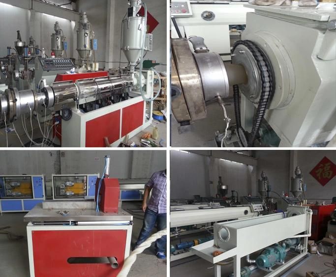 PE Carbon Spiral Pipe Machine Extrusion Line